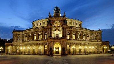 Semperoper auf dem Theaterplatz, © Frank Exß